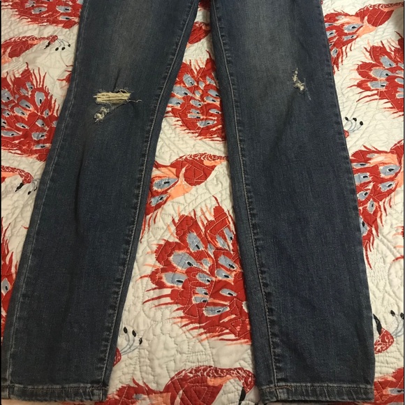 Cotton Spandex Straight Leg Jeans - Picture 2 of 6